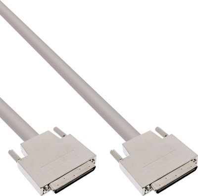 Kabllo SCSI InLine U320, 68-pin Micro Centronics mashkull–mashkull, 3m, bezhë