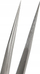 Pincetë precize e drejtë Geko 1000, 140mm, çelik inox, argjendtë