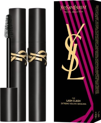 Set maskarë për qerpikë YVES SAINT LAURENT Lash Clash Duo, Lash Clash Extreme Volume Mascara 2 x 9 ml