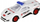 Makina lodër policie Mega Creative 524629, metal die cast, pull back, shumëngjyrëshe
