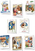 Kartolina fetare B6 me elemente dhe hostie, set 10 copë MIX