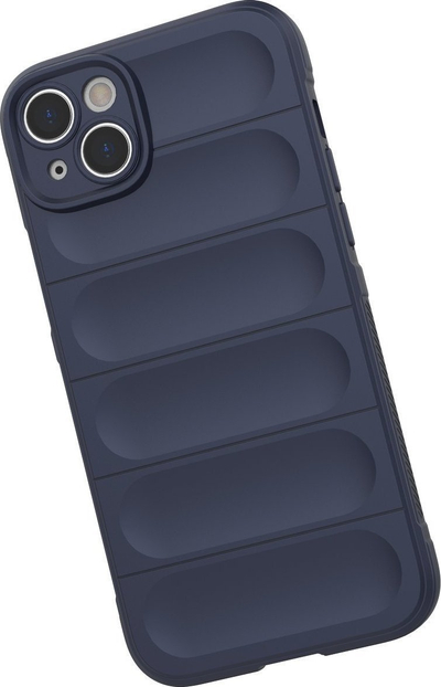 Këllëf telefoni Hurtel Magic Shield Case për iPhone 14 Plus, i butë, mbron mirë, blu e errët