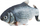 Lodër për mace Trixie Wriggle Fish, 30 cm, me catnip, me karikim USB