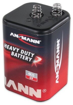 Bateri Ansmann 1500-0003 4R25, 6V, 9000mAh, zink karboni
