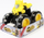 Kamion lodër TOMY Transformers Bumblebee Monster Treads, rrota me drita, plastik, i verdhë