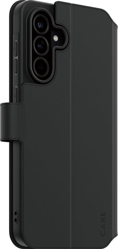 Футрола-паричник PanzerGlass CARE за Samsung Galaxy A55 5G, со држач, црна