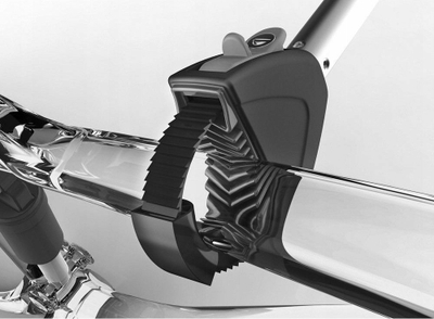Set adapter për mbajtës biçikletash Atera Strada DL 3 Sport 3 M 3, mban deri 18 kg, alumini, i zi