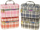 Kuti kozmake ADAR Cosmetic Case S, 23 x 17 x 15 cm, e kuqe me të bardhë