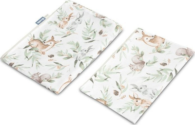 Set posteqesh Sensillo Bedding Little Deer, 100x135 cm, pambuk, shumëngjyrësh