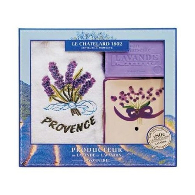 Set dhuratë Le Chatelard Lavender, 100 g