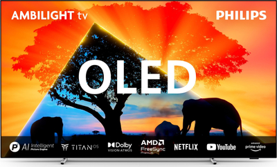 TV Philips 65OLED769, 65", OLED 4K Ultra HD, Smart TV, metalik