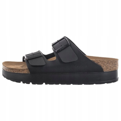 Mules për goca Papillio Arizona Flex, me platformë 2.6 cm, Birko Flor, bezhë