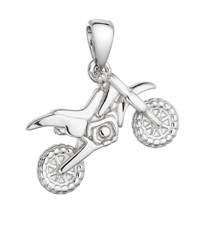 Pendant për varëse Evolution Group Motorcycle 64015, i argjendtë