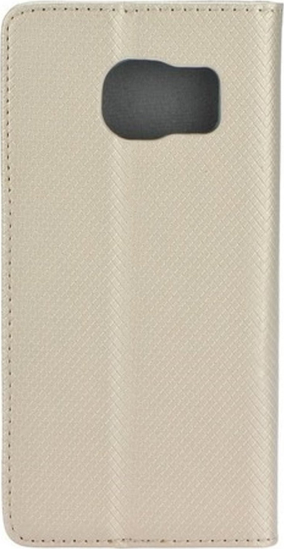 Kapak libër Motorola Moto G22 Smart Magnet, me xhep karte, ari