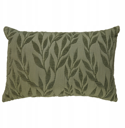 Jastëk dekor Lehto Jacquard, pambuk, 58x38cm, jeshile e çelët