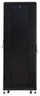 Dollap rack 19" Incobex All in One, në këmbë, 24U, 600 x 600 mm, derë xhami, i zi