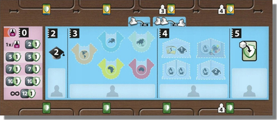 Zgjerim loje tavoline Portal Games Ark Nova Marine World, tema detare