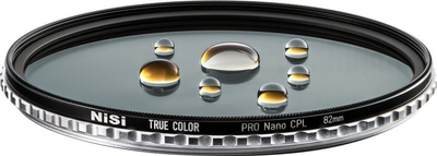 Filtri polarizues NiSi True Color Pro Nano, 72mm