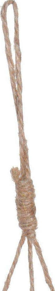 Држач за висечка саксија Koopman, 30.5 cm, ратан, кафеав