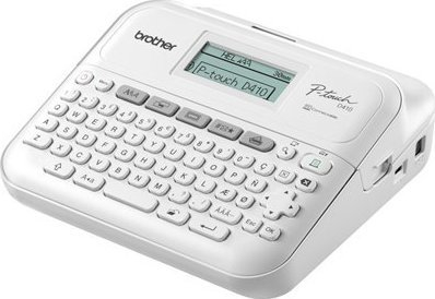 Printer etiketash Brother për PC, lidhje me kompjuter, kompakt, i bardhë