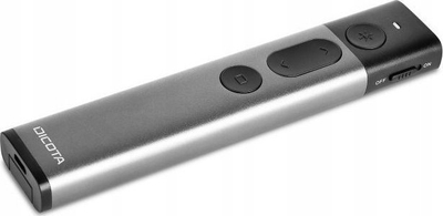 Laser pointer DICOTA D32075, 30 m, dritë jeshile, i zi gri