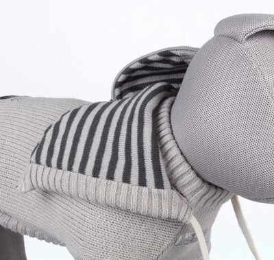 Пуловер за кучиња Trixie Prince, 36 cm, сив