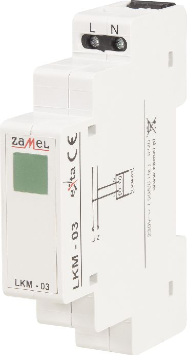 Indikator tensioni Zamel LKM-03-20, 230V, LED, i gjelbër