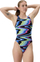 Kostum banje Speedo Women Club Training Leaderback, Endurance+, i zi blu