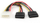Kabllo Gembird Molex (CC-SATA-PSY-0.3M), SATA X2, 0.3m