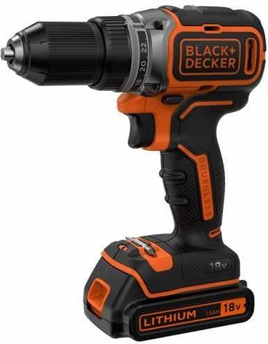 Burmashinë Black&Decker BL186KB 18 V 2 x 1,5 Ah bateri