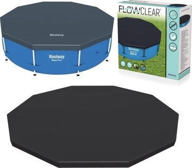 Прекривка за базен Bestway (58037), 366 см, црна
