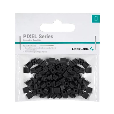 Aksesor dekorativ për kasë Deepcool Pixel, silikoni, i zi