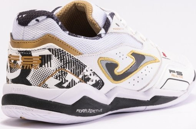 Këpucë futsalli Joma FS Reactive 2402 IN, lëkurë natyrale, për sallë, të bardha, nr 43