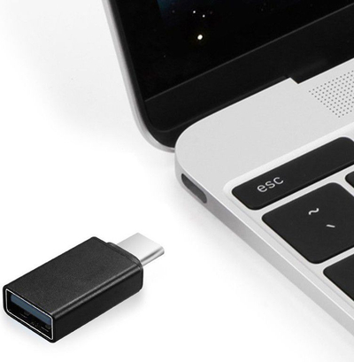 Përshtatës USB Gembird USB-C - USB (A-USB2-CMAF-01), i zi