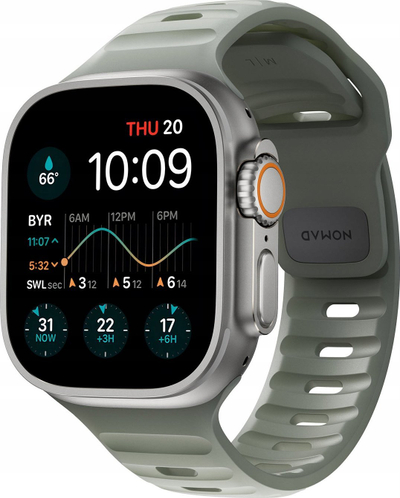 Rrip sport për Apple Watch, 46mm 49mm, Coastal Rock