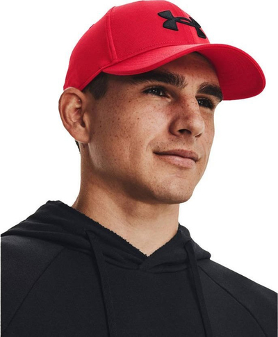 Kapele Under Armour UA Blitzing Adjustable, sportive, për burra, e kuqe