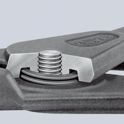 Pinca për segmente Knipex 49 41 A31, 210mm, majë e kënduar