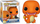 Figurë koleksionuese Funko Pop Pokémon Charmander, PVC, madhësi standard, portokalli
