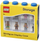 Kuti koleksionuese LEGO për 8 minifigura, e kaltër / transparente 