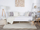Shtrat-divan Beliani Trundle Tulle, metal, 80 x 200 cm, i bardhë