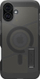 Mbulesë telefoni Spigen Tough Armor MagSafe për iPhone 16, Frost Black, e zezë mat