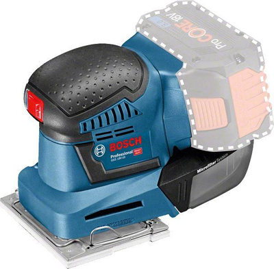 Smerilues Bosch GSS 18V-10, i kaltër