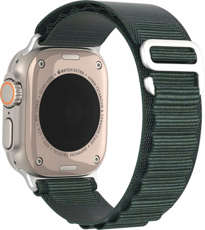 Rrip sportiv Dux Ducis GS Version për Apple Watch, 42 44 45 49 mm, me kapëse, jeshil