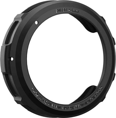 Mbulesë orë Spigen Liquid Air Samsung Galaxy Watch 6 Classic 43mm, TPU, e zezë mat