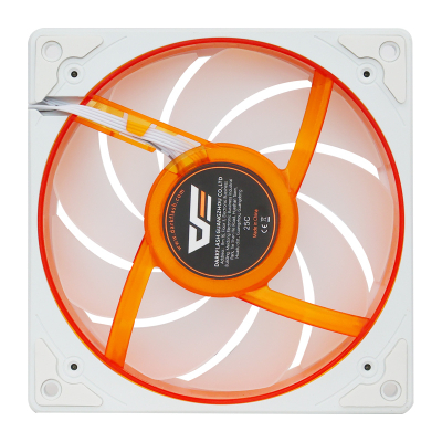 Ventilator kase PC Darkflash DE8, 120mm, ARGB, i bardhë