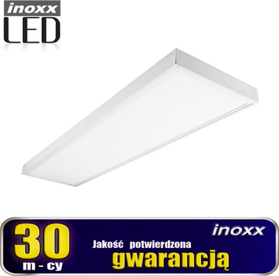 Panel LED për tavan Slim, 120x30cm, 48W, dritë neutrale, i bardhë