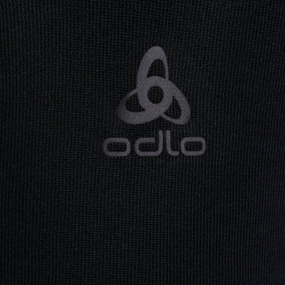 Leggins termo Odlo Active Warm, bazë termike, 100% poliester i ricikluar, të zeza