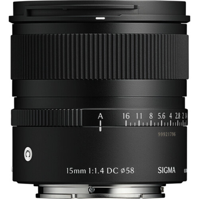 Sigma 15mm F/1.4 DC (C) për Sony E