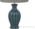 Lampë tavoline Beliani Samina, qeramike, 59cm, jeshile