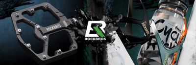 Doreza sportive Rockbros për pranverë-verë, madhësia L, bardh e zi